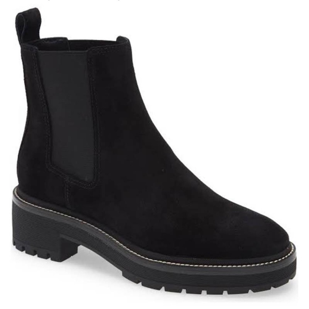 Tory Burch Suede Ankle Boots